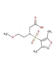 Astatech 2-(N-(2-METHOXYETHYL)-3,5-DIMETHYLISOXAZOLE-4-SULFONAMIDO)ACETIC ACID; 0.25G; Purity 95%; MDL-MFCD11040515